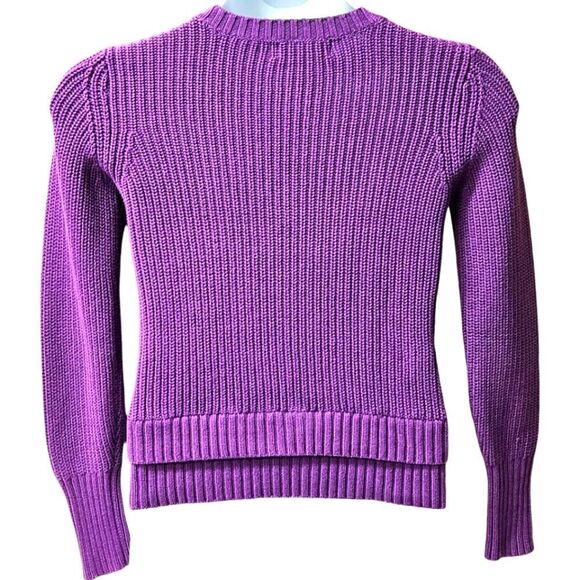 MICHAEL KORS Women's Crew Neck Double thick Zippered Shoulders Sweater Size Smal - Picture 9 of 14